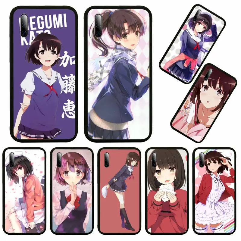 

Kato Megumi Phone Case For Huawei P9 P10 P20 P30 P40 Novi Lite Pro Smart Cover