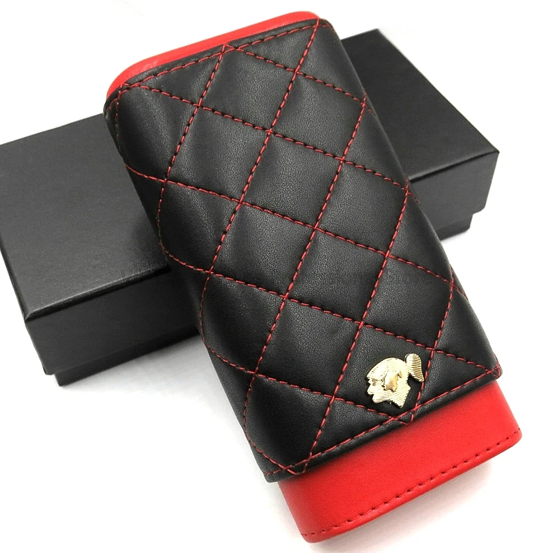 COHIBA Подлинная Регулируемая кедровая древесина 3 туба портсигар Humidor сигары