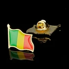 Национальный флаг Республики Мали, африканская страна, натуральный машущий флаг, аксессуары для шляпы, сумки, костюма, шарфа, галстука