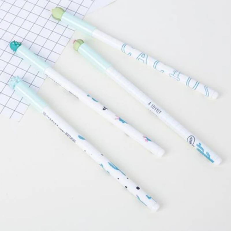 

1 шт. креативные канцелярские принадлежности, Студенческая ручка с полной иглой и черными чернилами, ручка для письма, подарок для детей, шко...