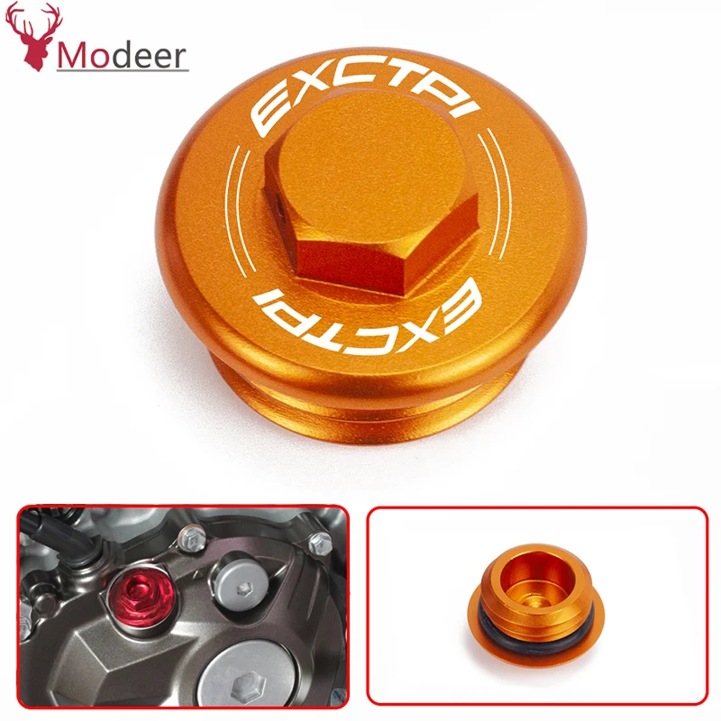 

Oil Tank Cover For KTM 150EXC TPI 250EXC TPI 300EXC TPI 250EXC SixDays TPI 2019 Racing Engine Oil Cap Oil Fuel Filler Cover Cap