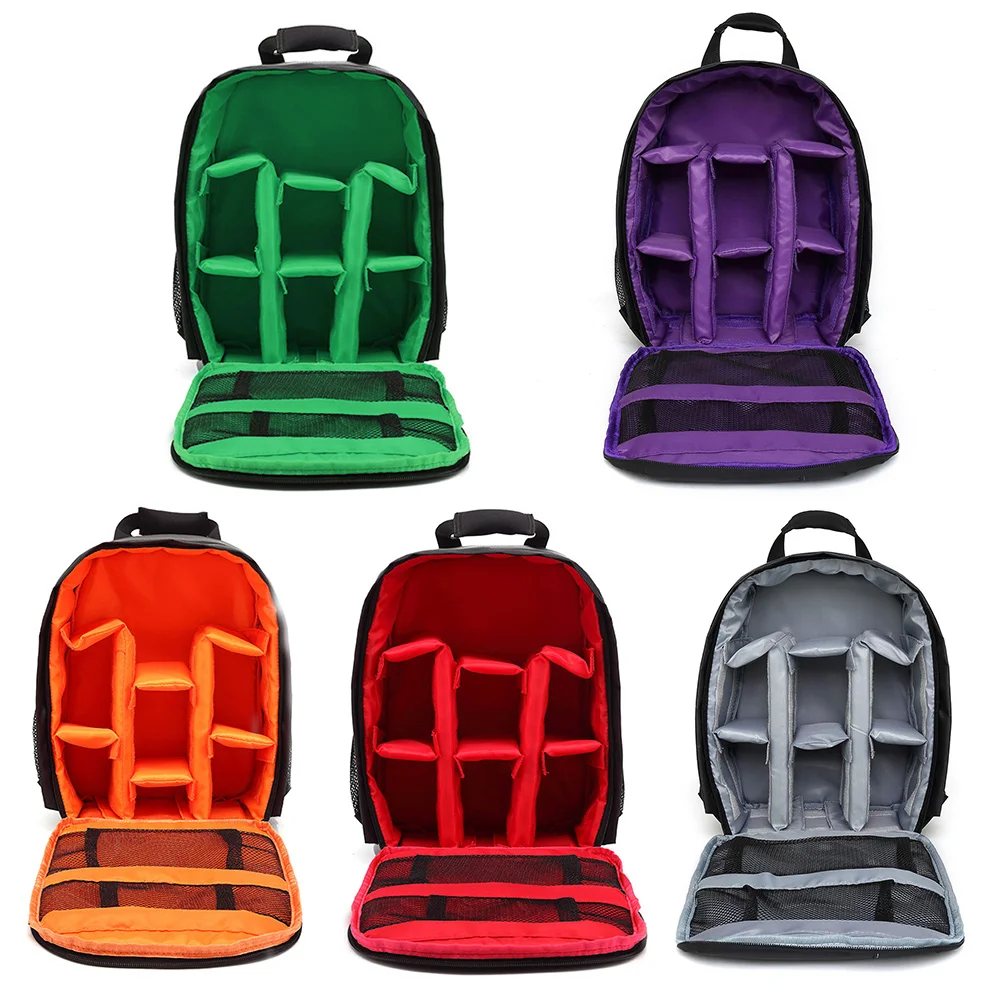 storage bag backpack waterproof organizer simple durable photography case accessories outdoor lens all match for digital camera free global shipping