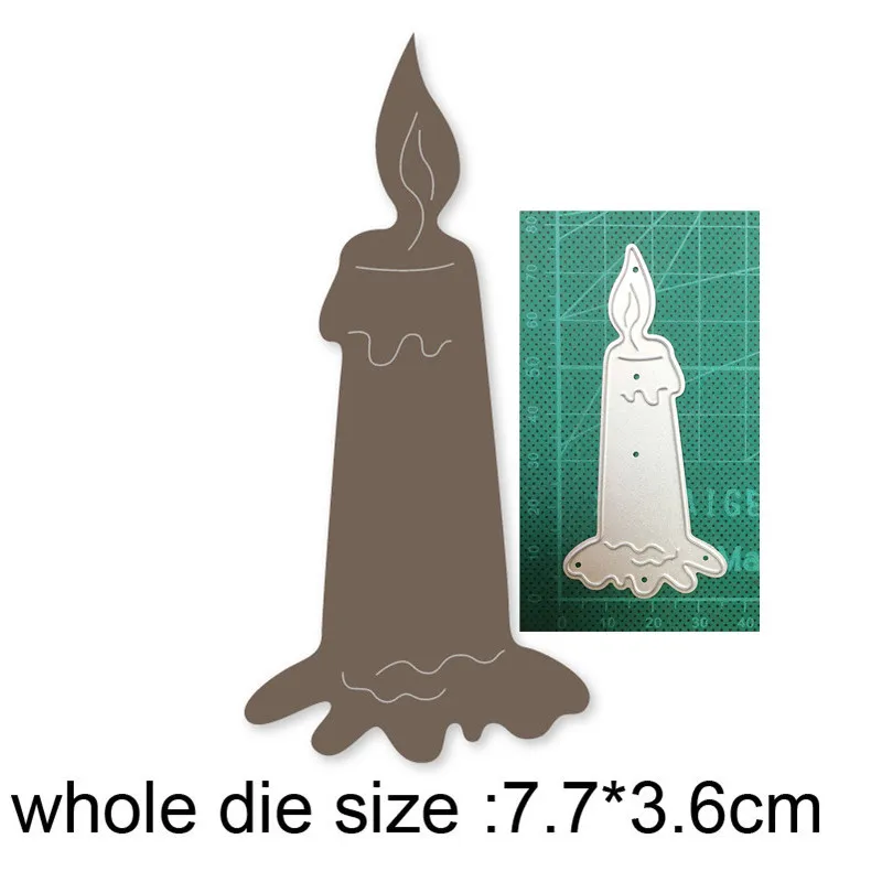 

Craft dies Candle Border metal cutting dies Stencils dies For Scrapbooking dies Craft Paper Card Making Embossing dies New 2021