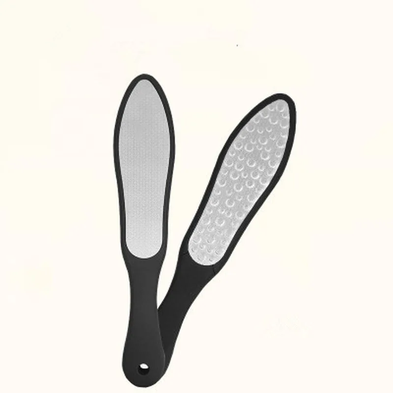 1 шт. черный двусторонний пилочка для ног, для удаления омертвевшей кожи, для удаления мозолей, педикюрные напильники для ног, инструменты