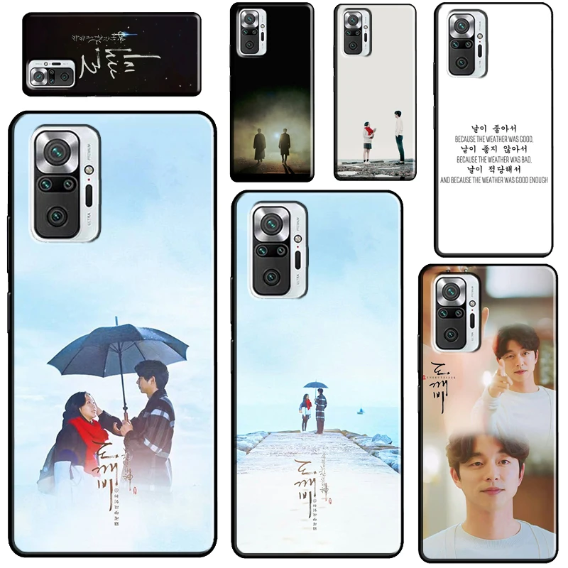 

Чехол Goblin Korean Drama для Xiaomi Redmi Note 10 11 Pro 10S 11S Note 7 8 9 Pro, чехол для Redmi 10 9 9A 9C 9T