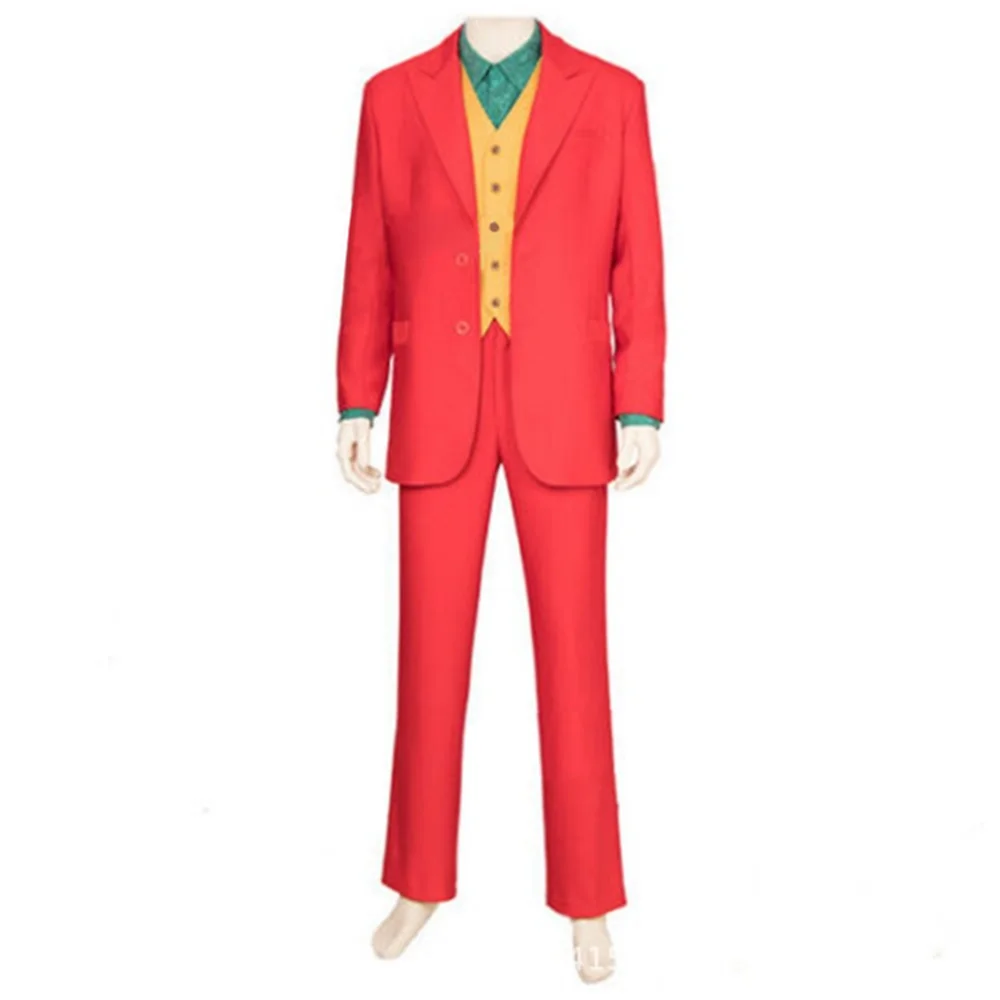 

2019 Movie Joker Arthur Fleck Cosplay Costume Fancy Carnival Halloween Costumes Joker Cosplay Joker Costume Red Suit