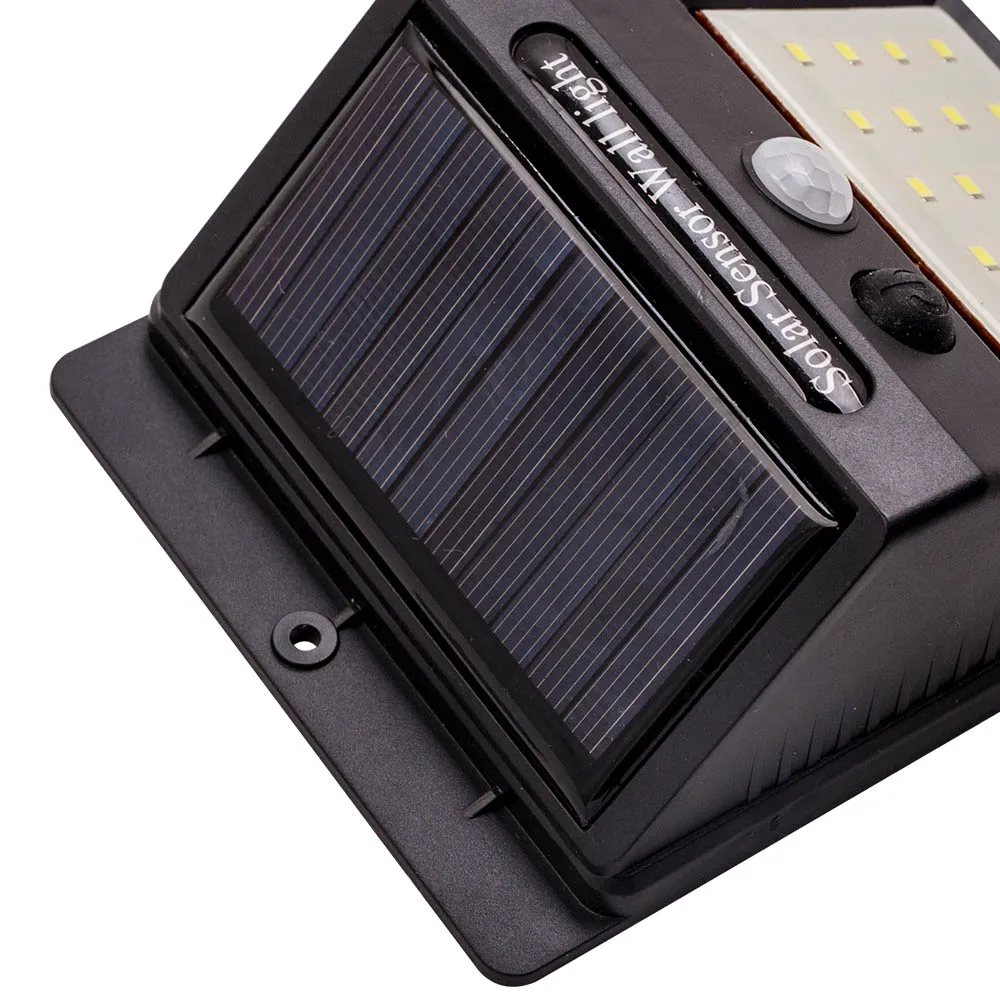 30 светодиодный настенный светильник на солнечных батареях PIR датчик движения для