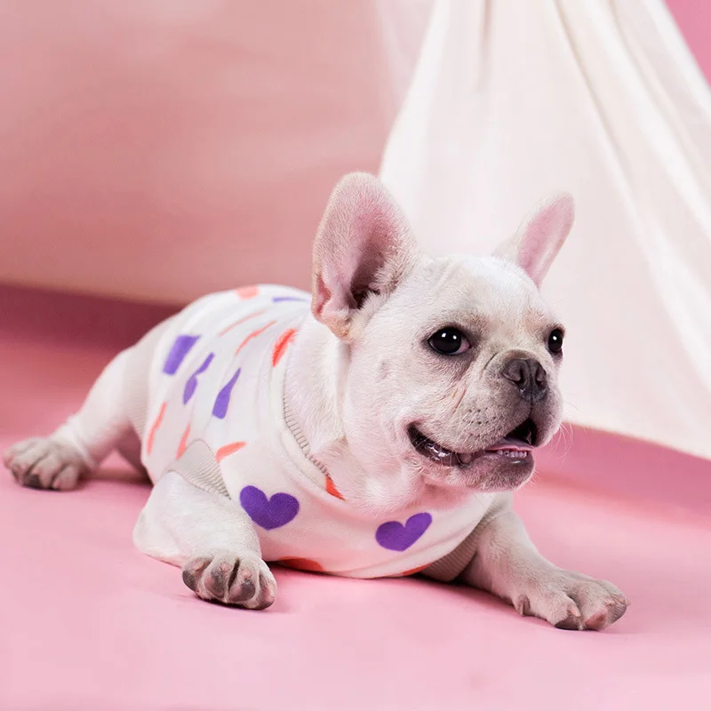 Мягкая одежда для собак зимняя теплая домашних животных хлопковая рубашка