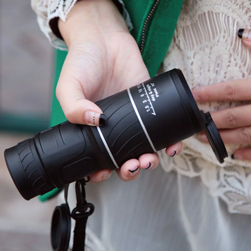 40X60 портативный наружный монокулярный телескоп зум ночного оптического