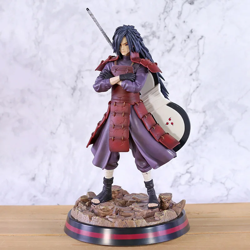 Аниме Uchiha Madara фигурка ПВХ Коллекционная модель игрушка Рождественский