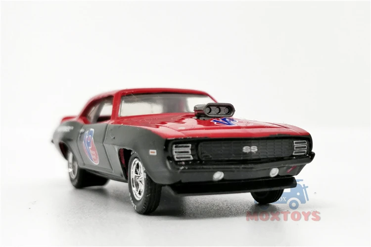 M2 1:64 1969 Chevrolet Camaro SS RS VP Racing красная литая модель автомобиля свободного покроя |