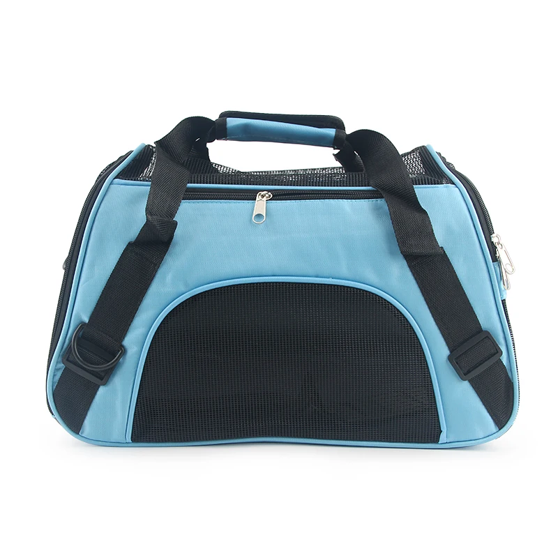 

Soft-sided Carriers Portable Pet Bag Pink Dog Carrier Bags Blue Cat Carrier Outgoing Travel Breathable Pets Handbag