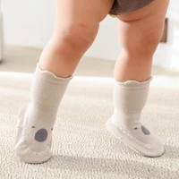 newborn baby socks with rubber sole spring autumn infant baby girls boys shoes anti slip toddler floor soft sock 0 2 years