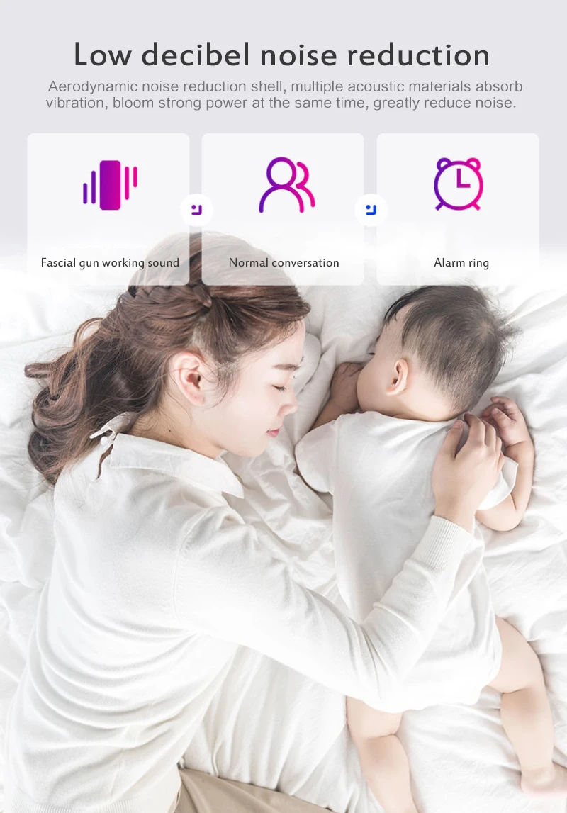 

Fascia Massage Gun Powerful Fascia Gun Handheld Tissue Massage Training Exercising Sport Machine Body Massager Muscle Pain