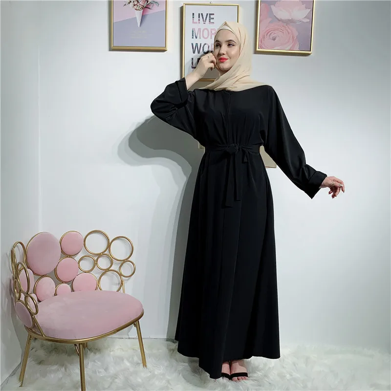 Dromiya Abaya qar турецкое исламское Малайское мусульманское хиджаб платье Абая для