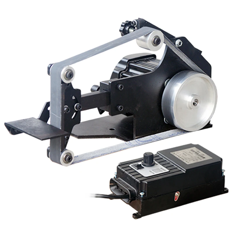 Бесщеточный 762*25 мм ленточная шлифовальная машина 800 Вт с фиксированным углом