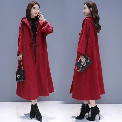 

Middle Aged Woman Spring Coats And Jackets Hooded Brand Designer Women Clothes Cardigan Womens Overcoat Casaco Feminino