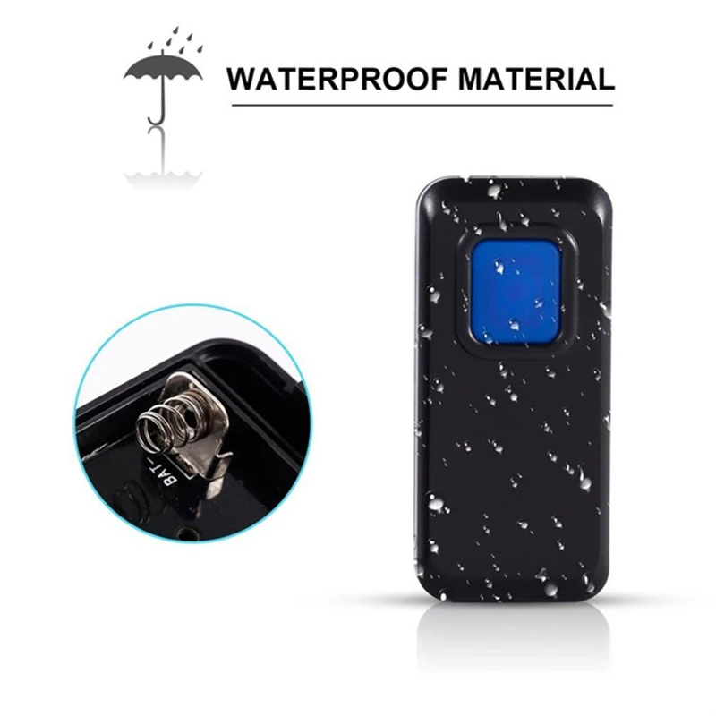 

Led Flash One Drag Two Wireless Doorbell 300 Meters Waterproof Villa Music Doorbell At A Distance US PLUG