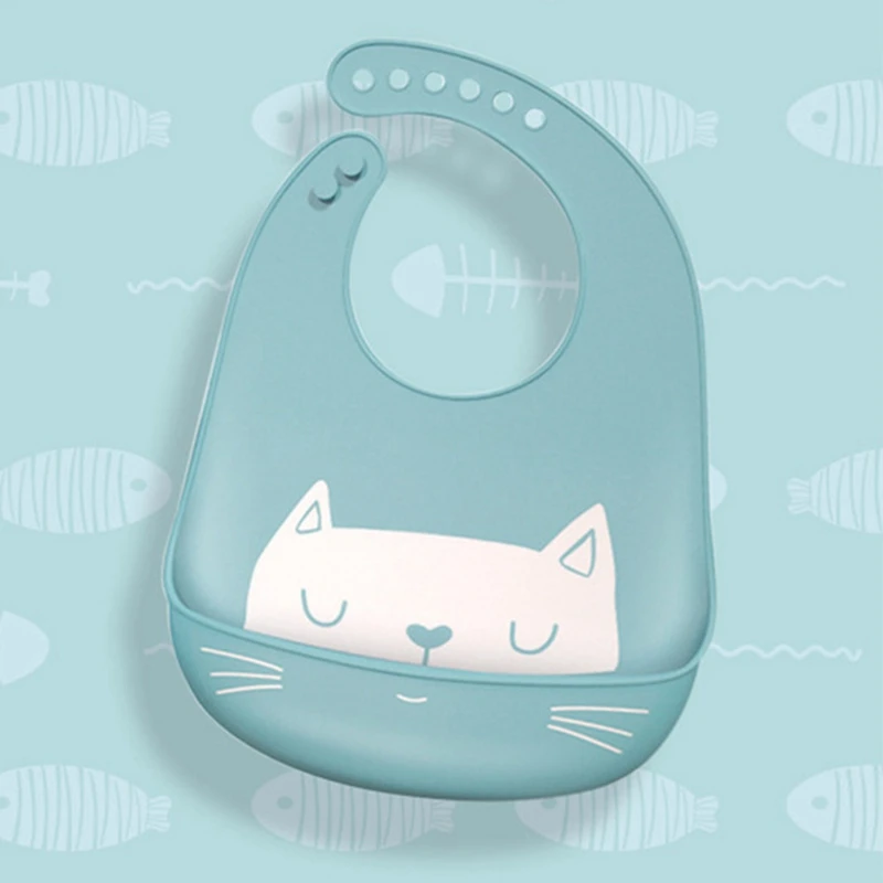 1 шт. силиконовые нагрудники фартуки для детей посуда кормления новорожденных