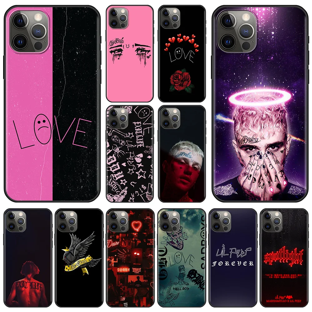 

Best Phone Case For Apple iPhone 11 13 12 Pro Max Mini X XS XR 6 6S 7 8 Plus 5 5S SE(2020) Fundas Coque Lil Peep hellboy Life