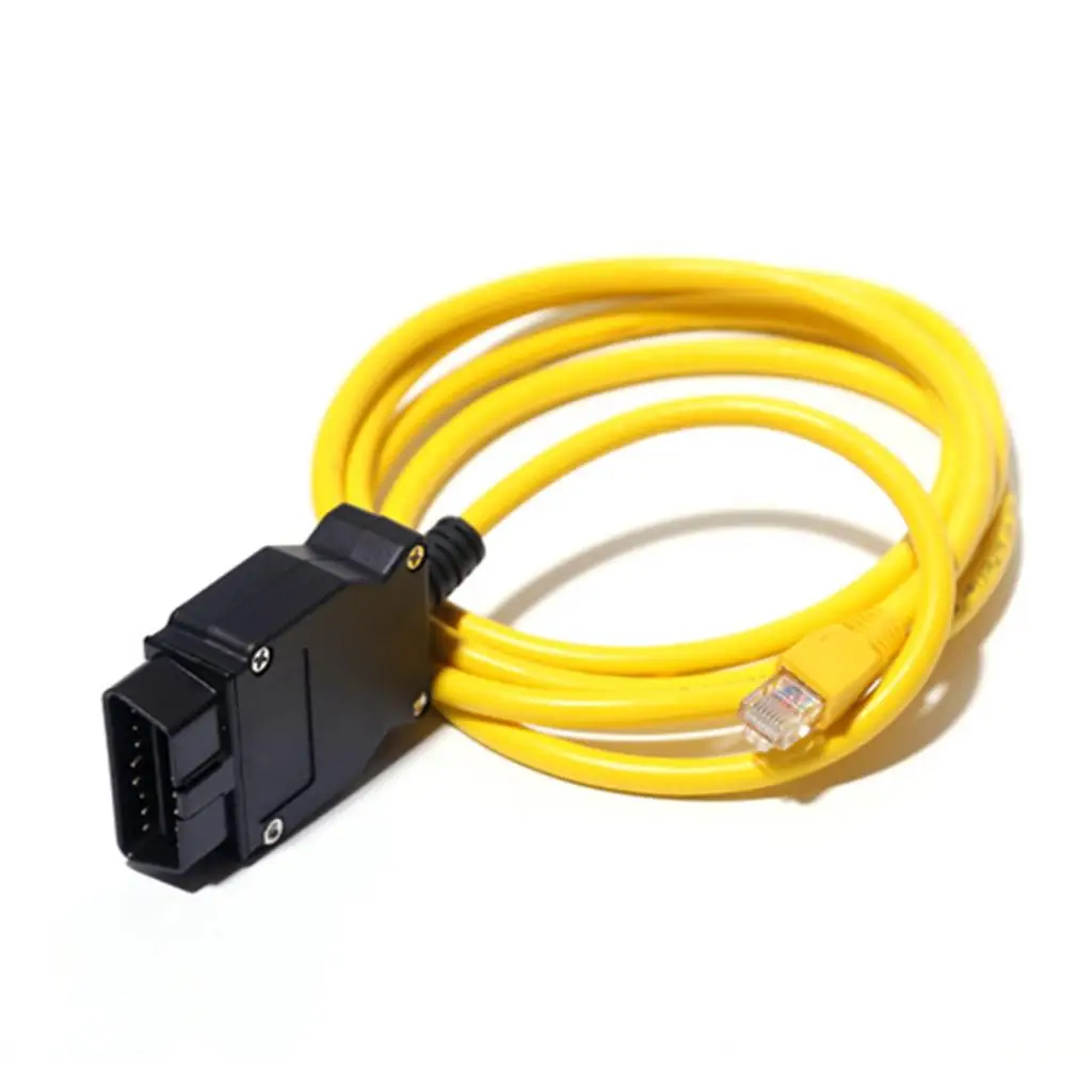 Высокая надежность 7 дюймов OBD Интерфейс удлинитель желтый для BMW ENET серии| |