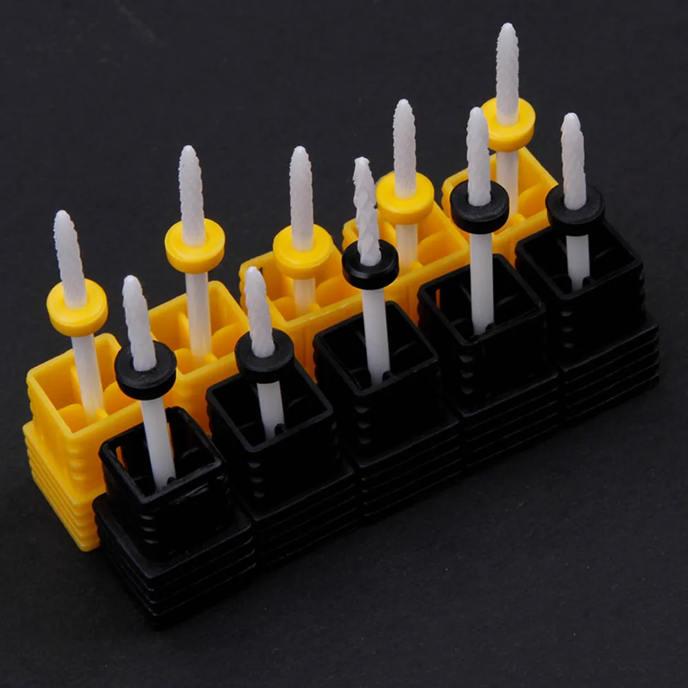 1 шт. керамический сверло для ногтей маникюрный станок фреза электрическая