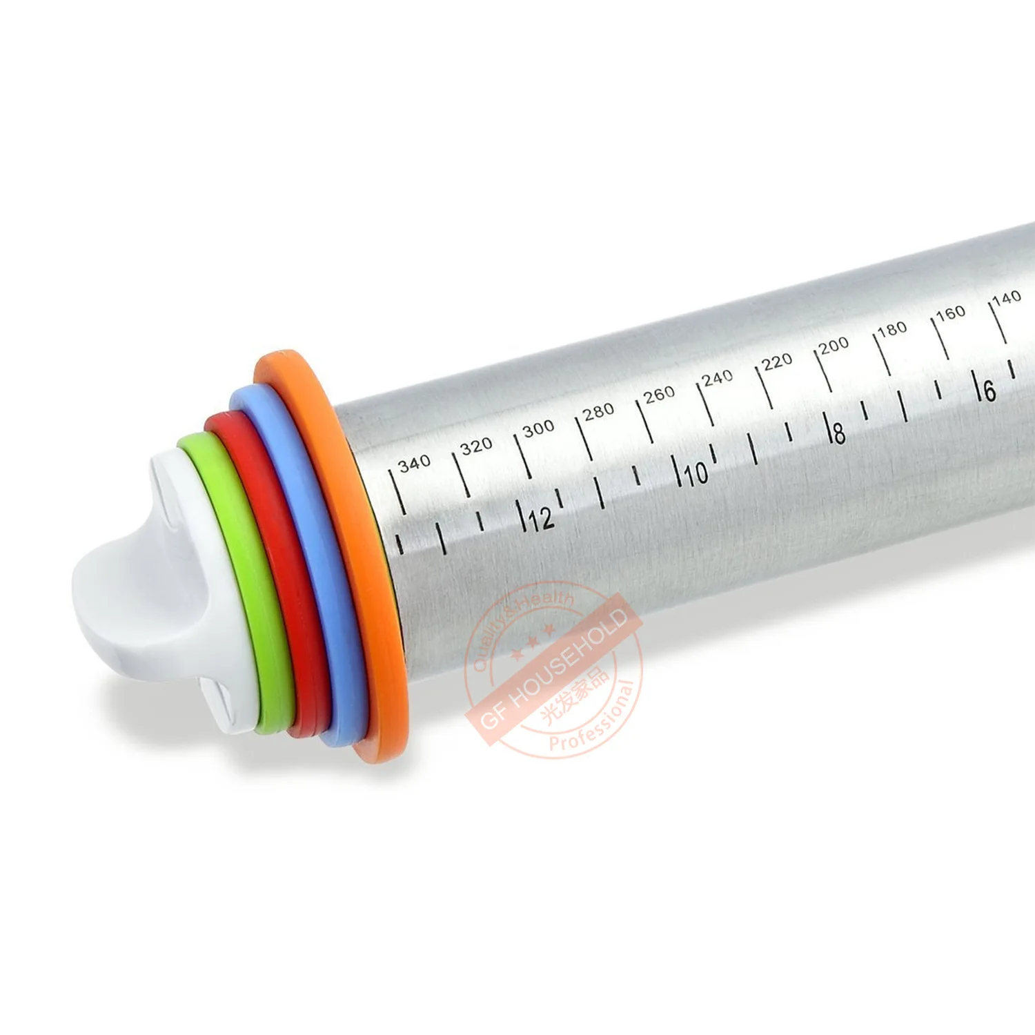 Amazon 17 дюймов Регулируемый Скалка из нержавеющей стали Регулировка толщины весы