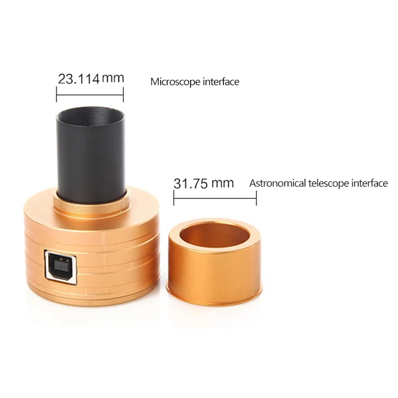 5 МП Датчик изображения телескоп USB электронный цифровой окуляр камера объектив