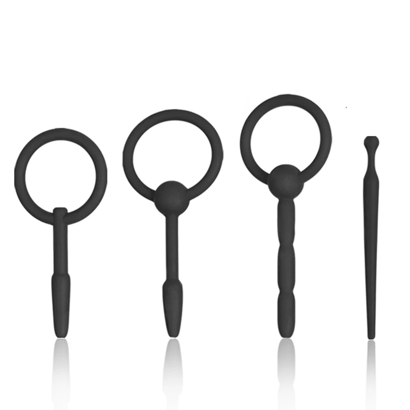 GUIMI уретральная вставка для пениса Для мужчин уретры расширители звук массаж