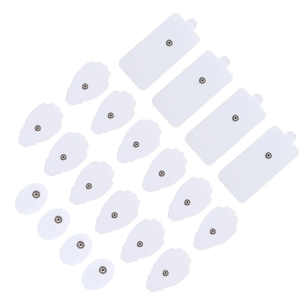 

20Pcs Physiotherapy Patches Body Stimulators Body Massagers (Assorted Color)