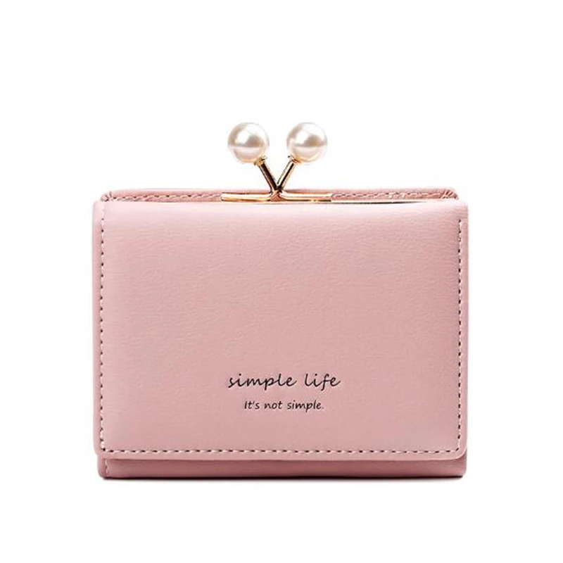 Новинка Роскошные Мини женские кошельки кожаный держатель для кредитных карт