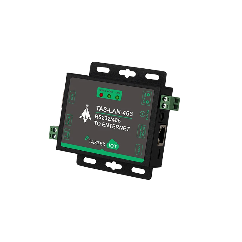 Двойной последовательный сетевой сервер RS232 / 485 к порту Ethernet модуль связи ModbusTCP/RTU