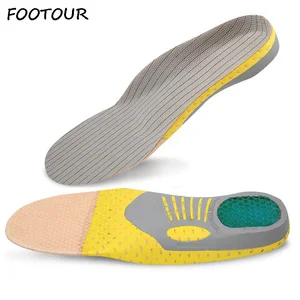 Стельки ортопедические, дышащие, для бега