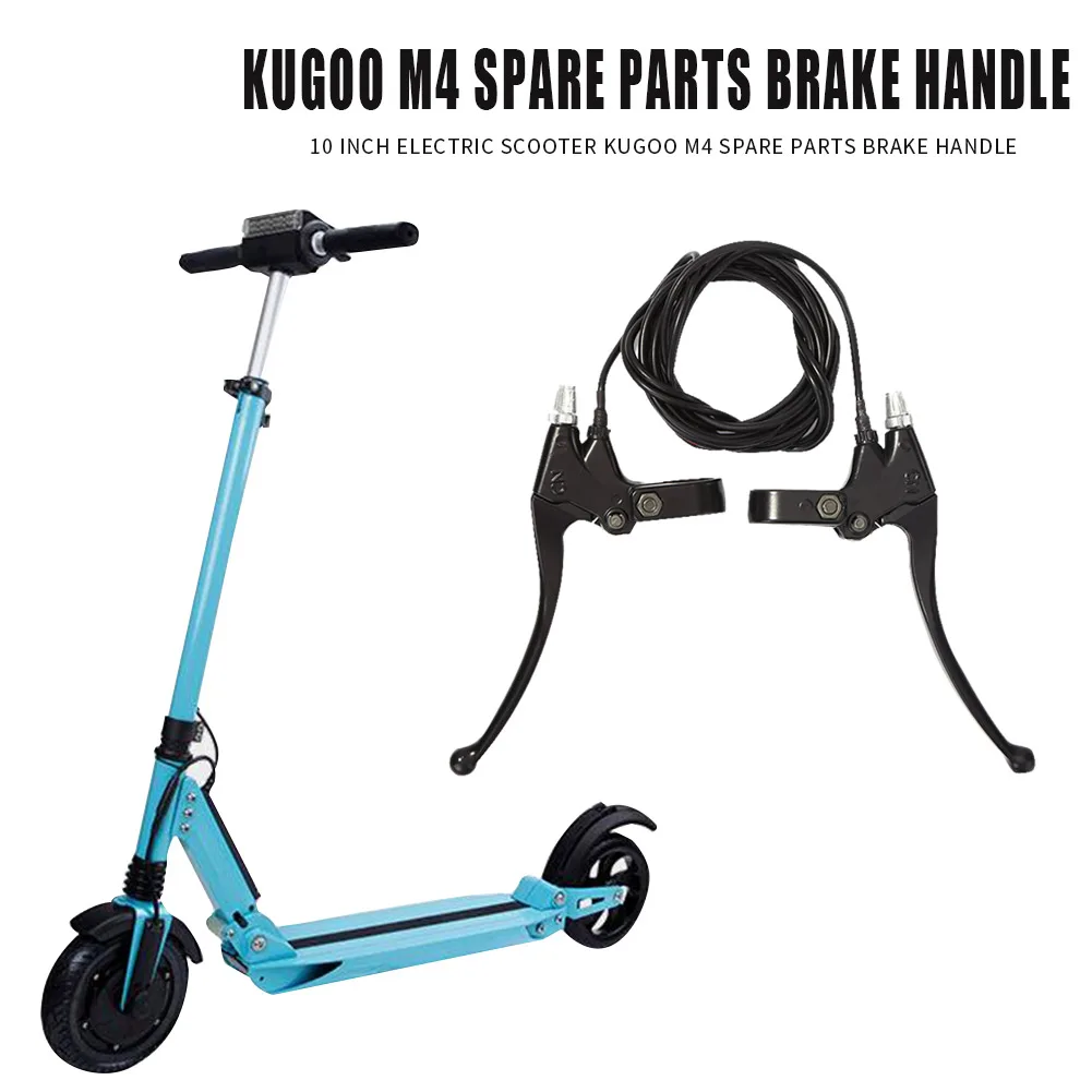 Electric Scooter Aluminum Alloy Brake Lightweight Element 1 Pair 10 inch Clutch Levers Decoration for Kugoo M4 | Спорт и развлечения