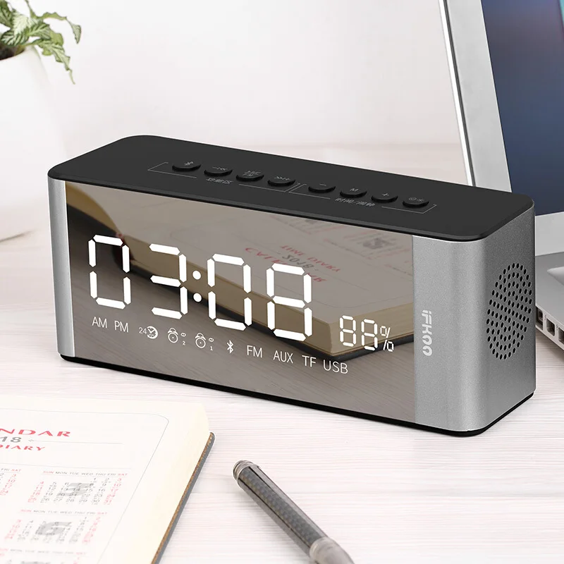 Мини Bluetooth колонка с сабвуфером беспроводная маленькая портативная уличная