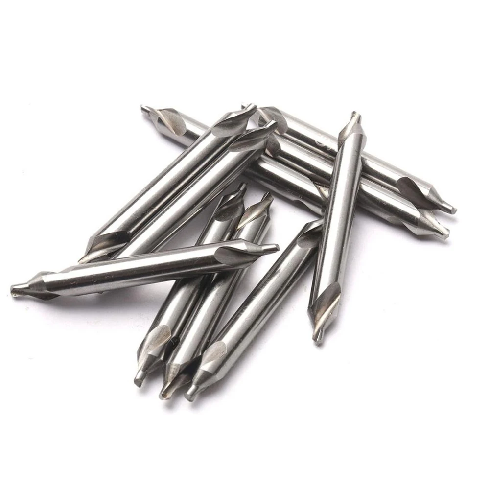 

10pcs 60 Degree HSS Center Spotting Drill Bit Combined Countersink Bits 1.5mm Power Tool Center Drill Bits Metal Drill Bit