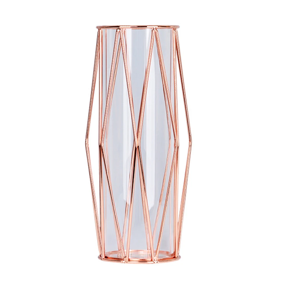 Прозрачная Роскошная Скандинавская для дома и офиса простой Настольный букет