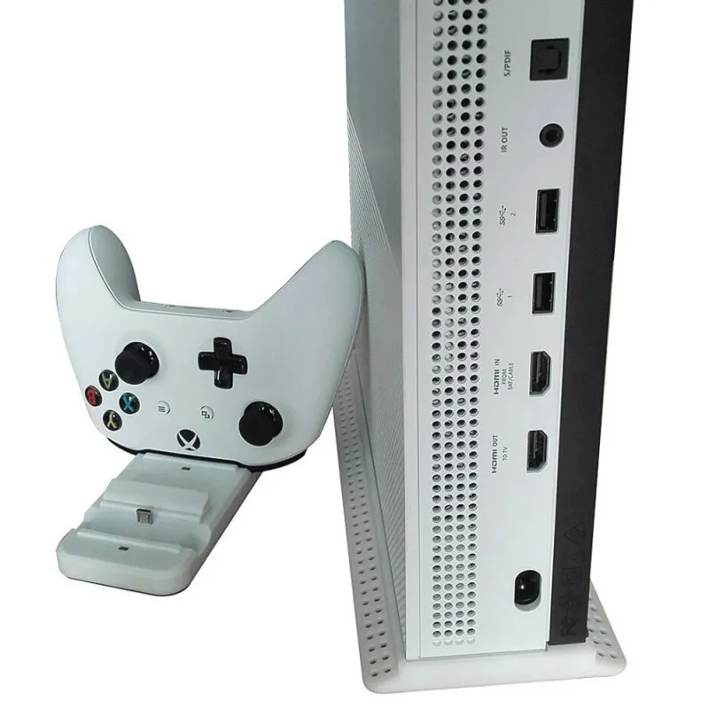 Для Xbox One игровой контроллер зарядная док-станция аксессуары для игры черный | Дом