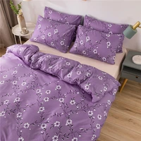 home textile bedding sets bed set bedclothes with bed sheet comforter set pillow case flower bedset
