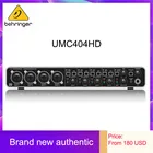 Профессиональная студийная USB внешняя звуковая карта BEHRINGER UMC404HD, комплект для записи компьютера