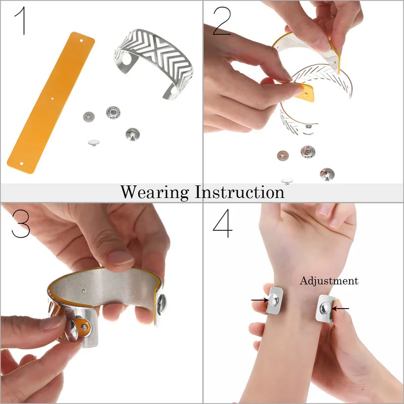 Широкий Браслет-манжета Cremo жоржет браслет из нержавеющей стали Manchette Femme сменные