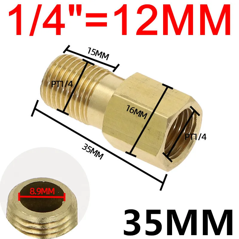 

Латунный фитинг для труб 1/8", 1/4", 3/8" BSPT 35-200 мм