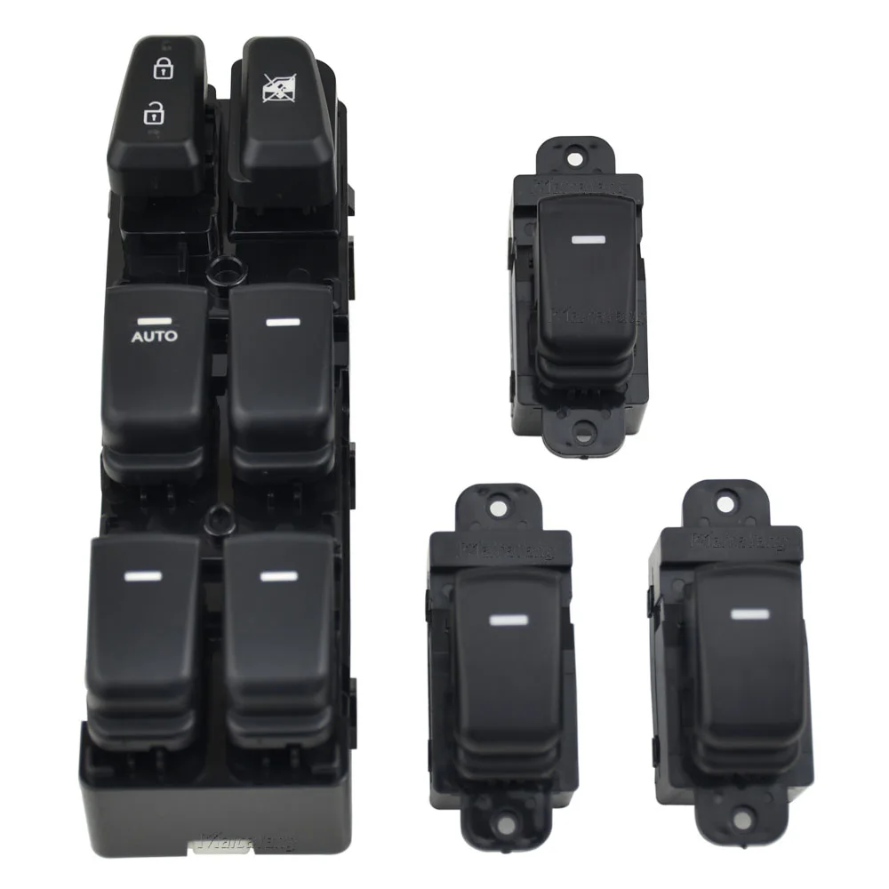 

A set Power Window Switch with blue light For Hyundai Sonata 2011-2015 93570-3S000RY 93570-3S000 935703S000 935703S000RY