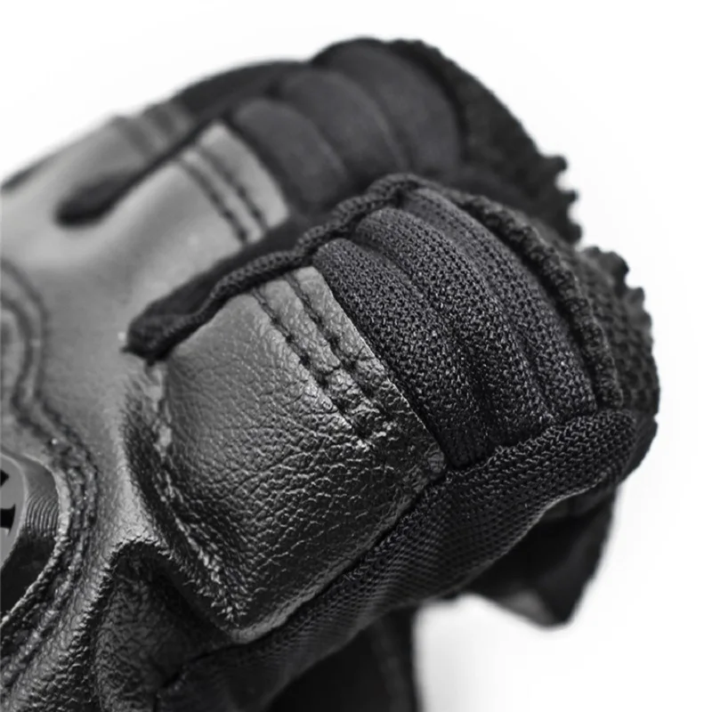 

WOSAWE Motocross Guantes Ski Skating Full Finger Wear-resistant Plush Fabric Non-slip Bbreathable Touch Screen Motorcycle Gloves