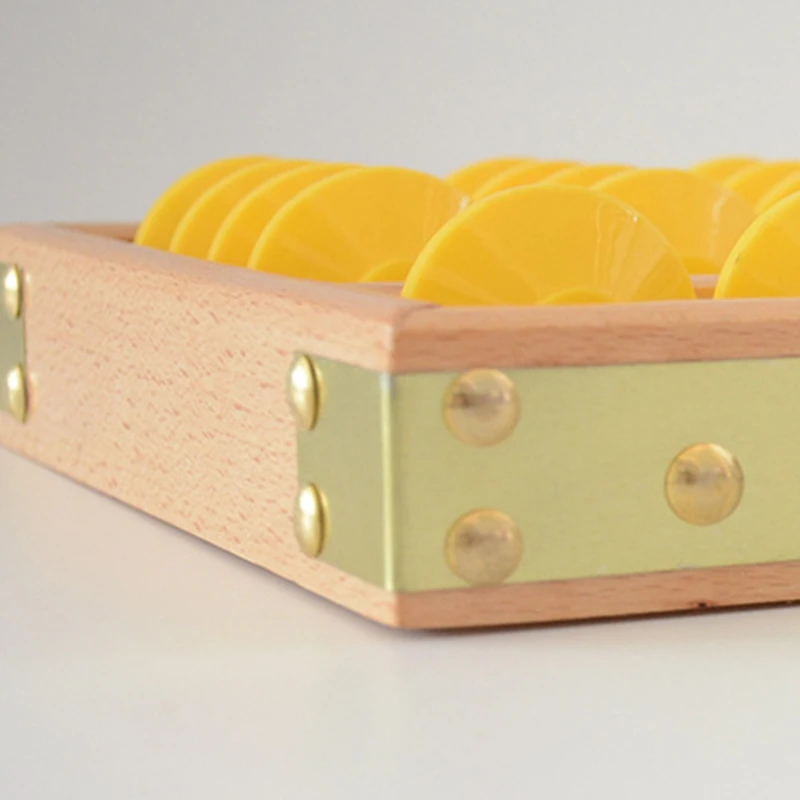 Деревянные счеты 7 стоек Нескользящие для учителей |