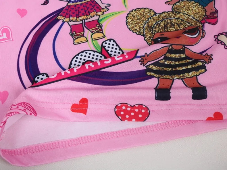 Новинка 2019 года комплект осенней одежды с рисунком сюрприз для девочек детская