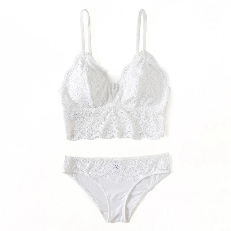 Кружевной тонкий бюстгальтер без косточек с треугольными чашками подкладка из