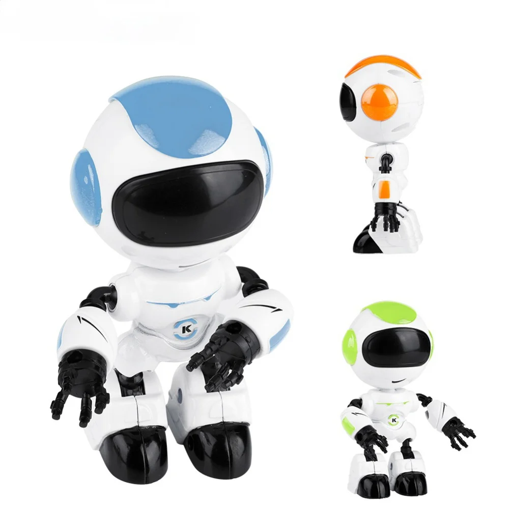 

R8 Touch Control LED Eyes RC Robot Smart Intelligent Voice DIY Body Gesture Model Toy Touch Sensing Head Voice Interaction
