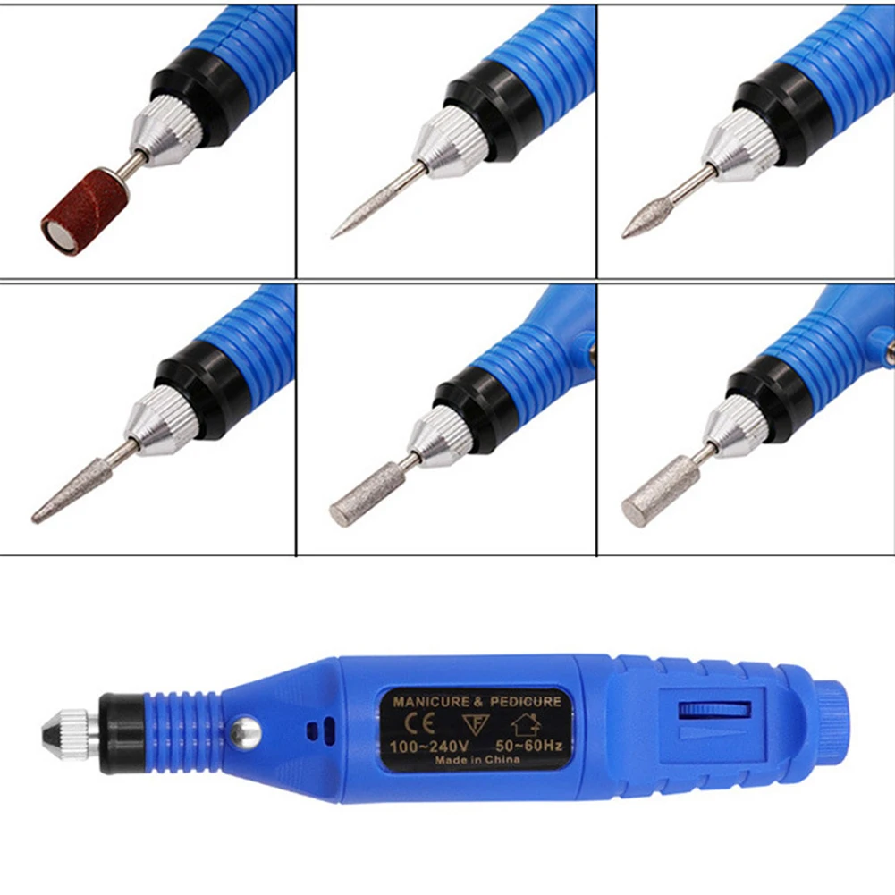 

Mini Polishing Tool Electric Grinder Manicure Grinding Rotary Tool Kit