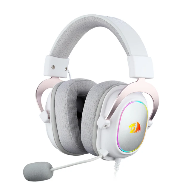 Игровые USB-наушники REDRAGON ZEUS X H510 RGB с шумоподавлением, 7,1  объемная Компьютерная гарнитура, наушники с микрофоном для ПК PS4 |  Электроника | АлиЭкспресс